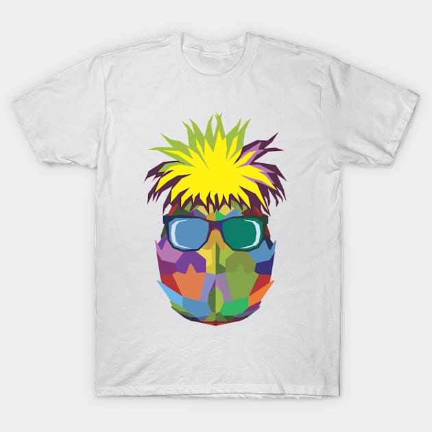 Cool Pineapple Funny Awesome Pineapple T-Shirt by TShirtRevolt